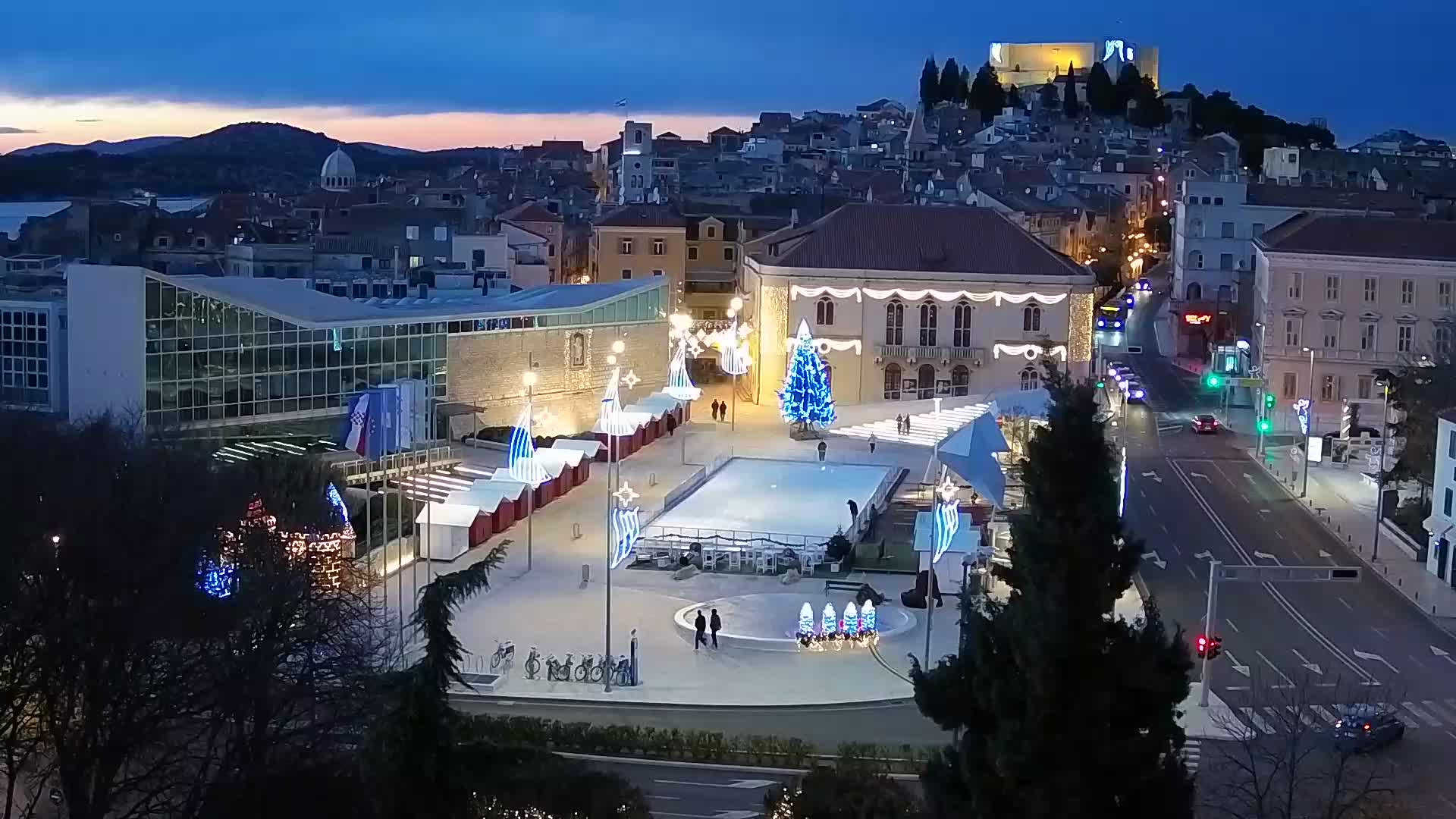 Webcam Šibenik – plaza Poljana