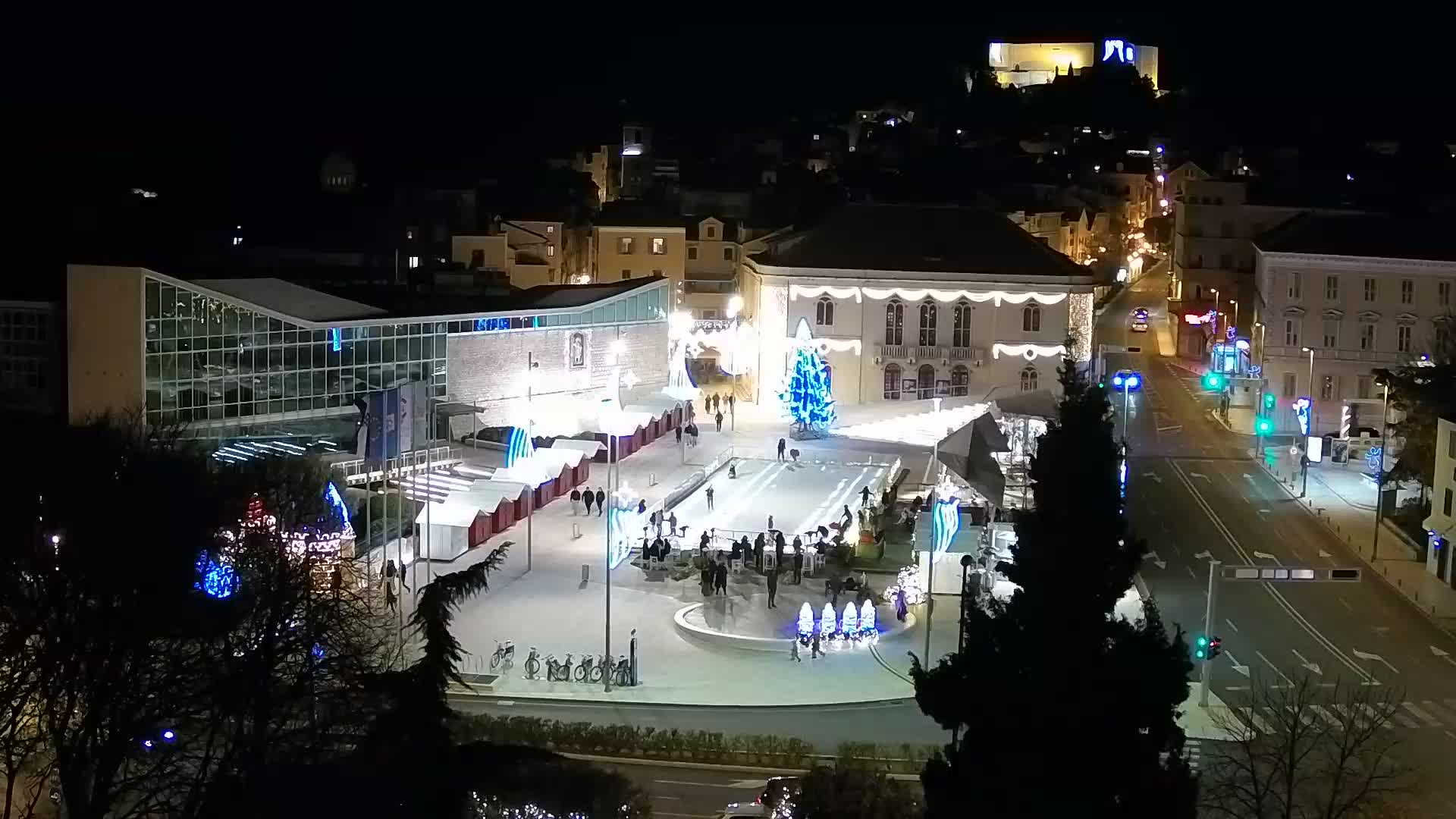 Webcam Šibenik – place Poljana