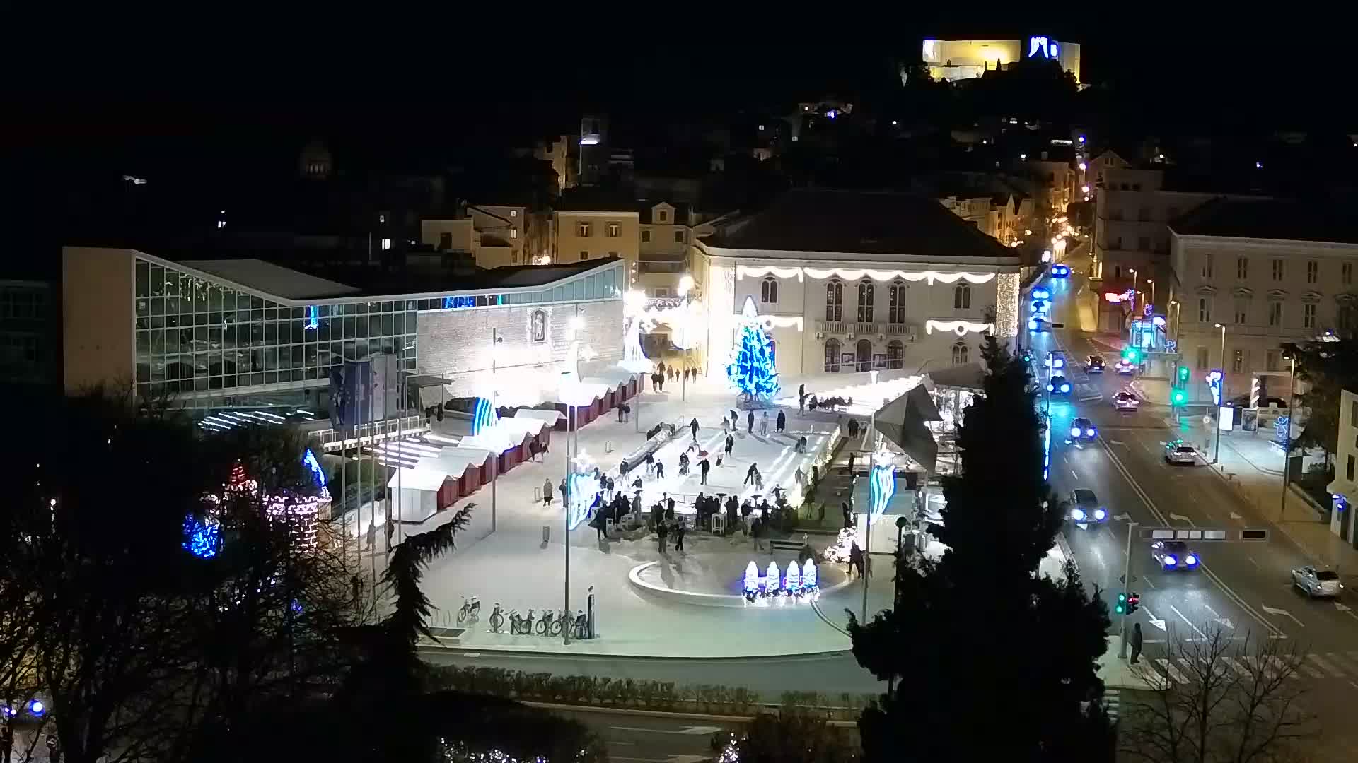 Webcam Šibenik – plaza Poljana