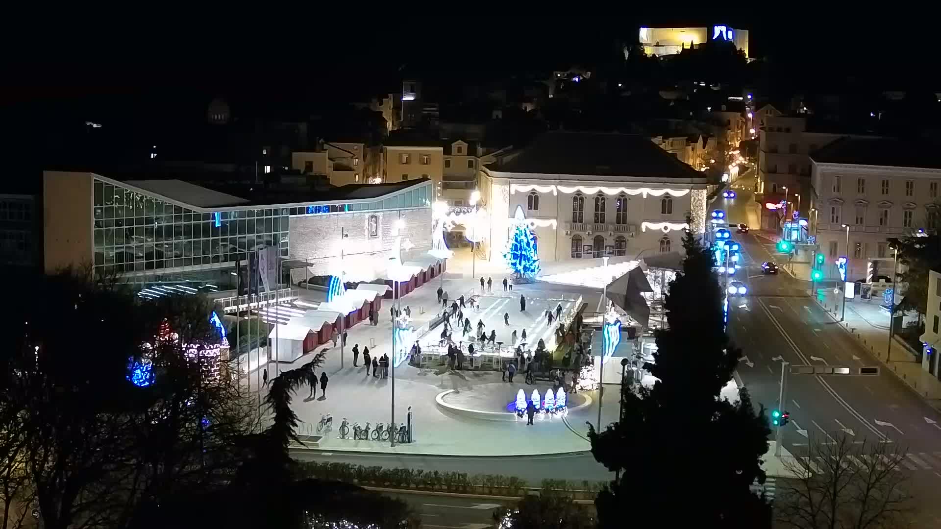 Webcam Šibenik – place Poljana