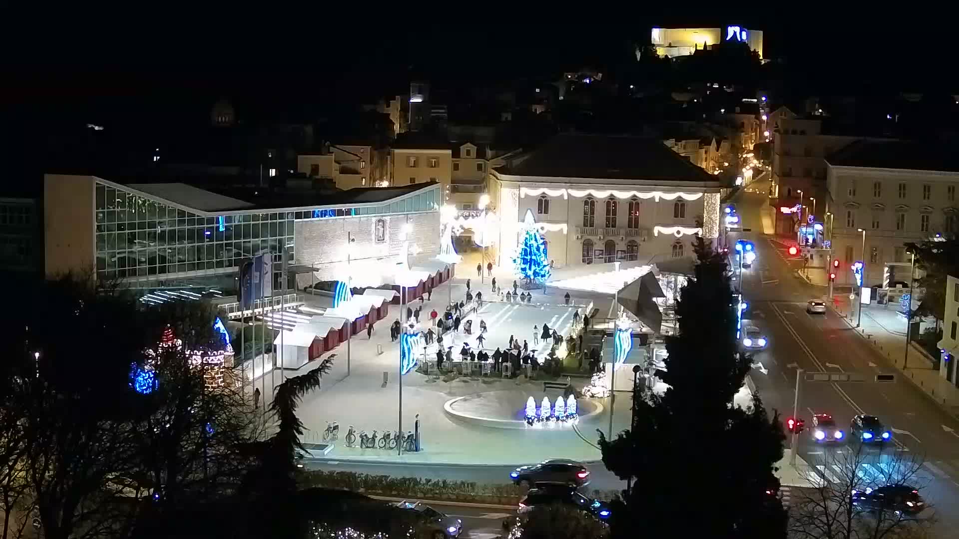 Webcam Šibenik – place Poljana