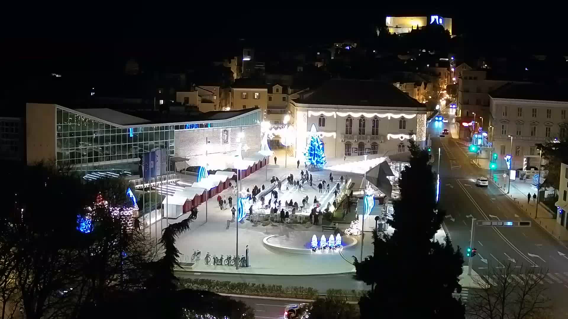 Webcam Šibenik – plaza Poljana