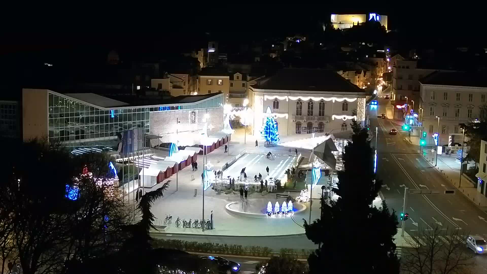 Webcam Šibenik – place Poljana