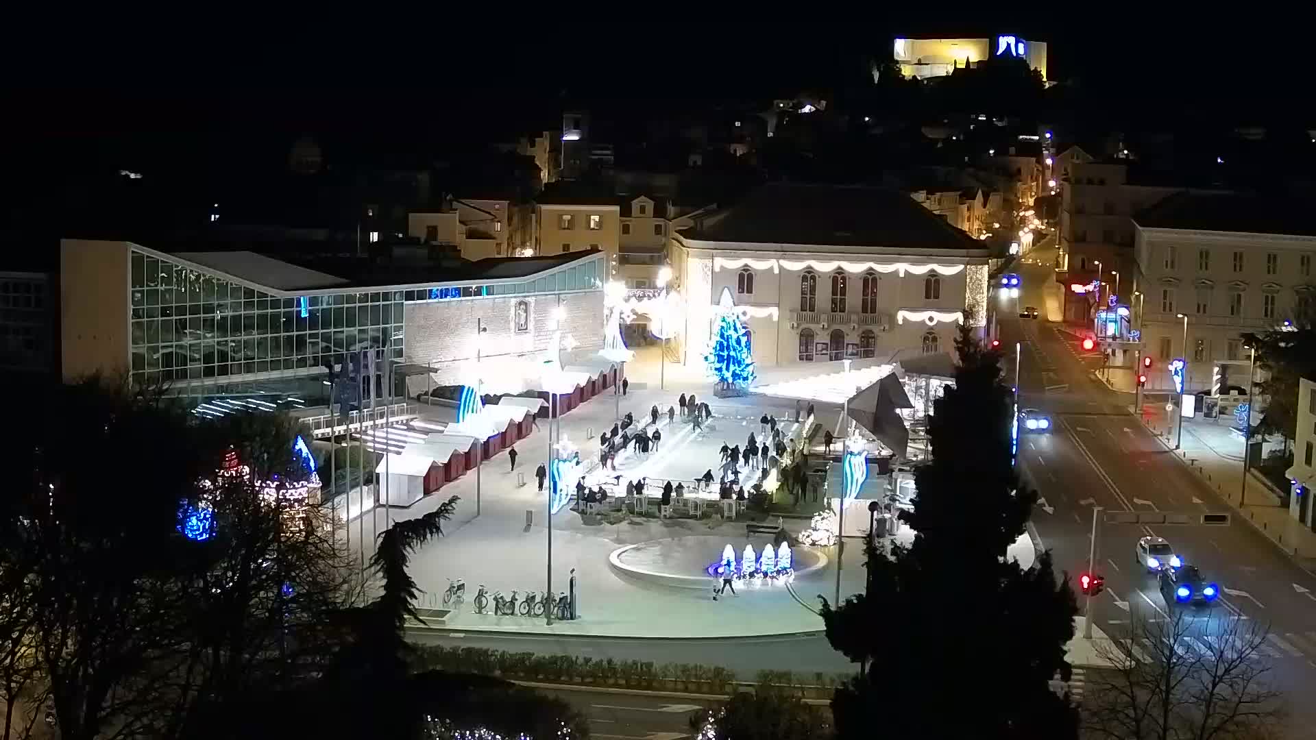 Webcam Šibenik – place Poljana