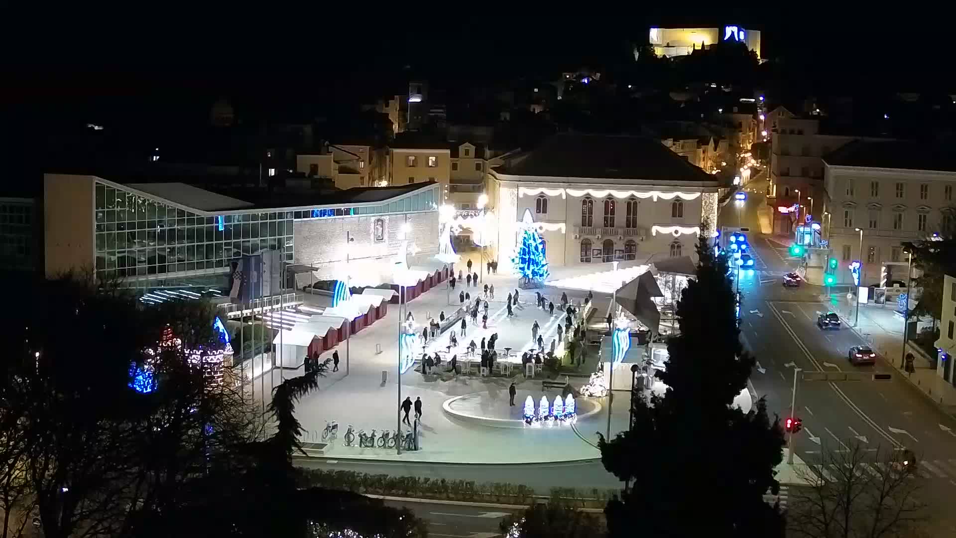 Webcam Šibenik – place Poljana