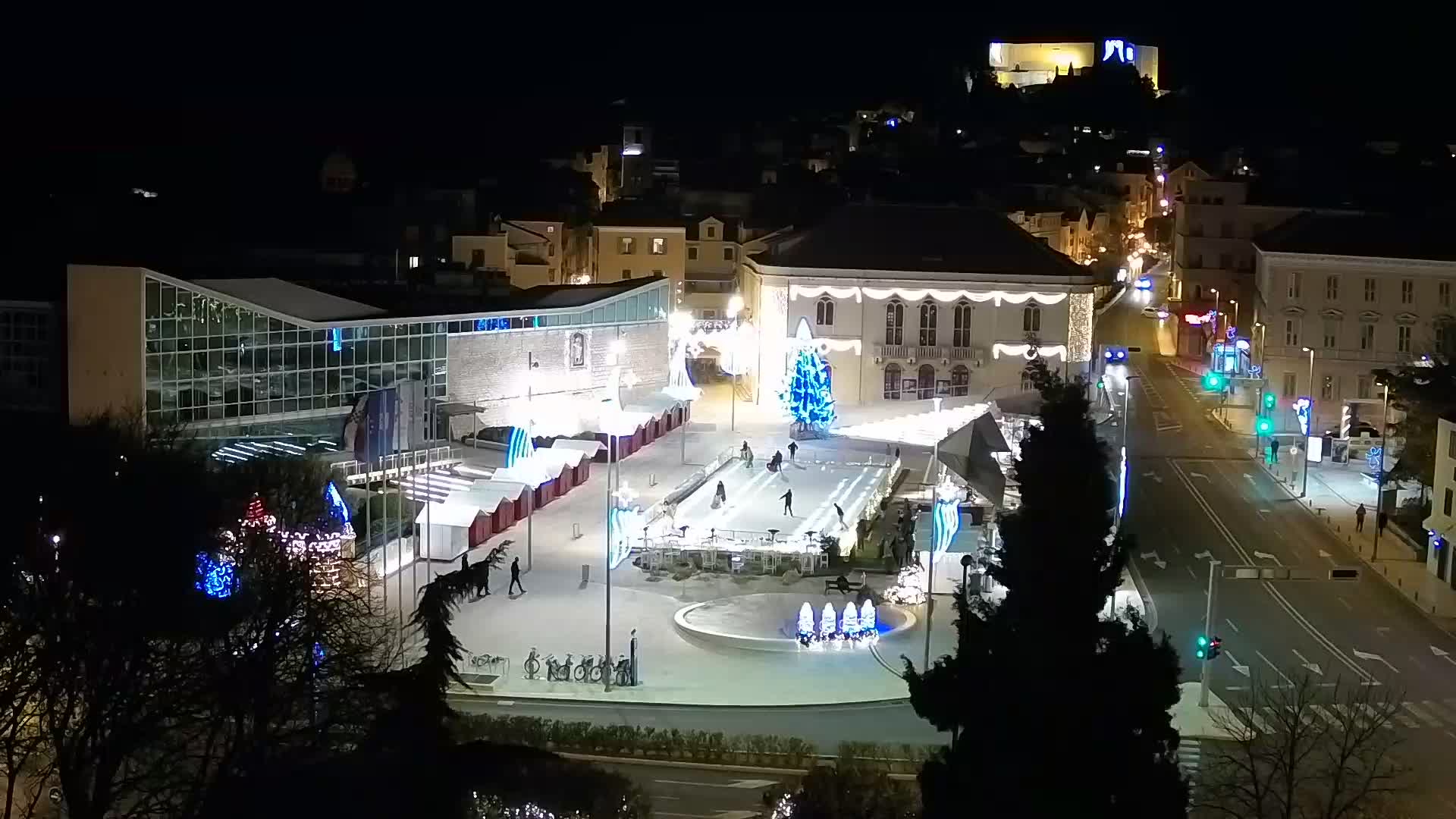 Webcam Šibenik – place Poljana