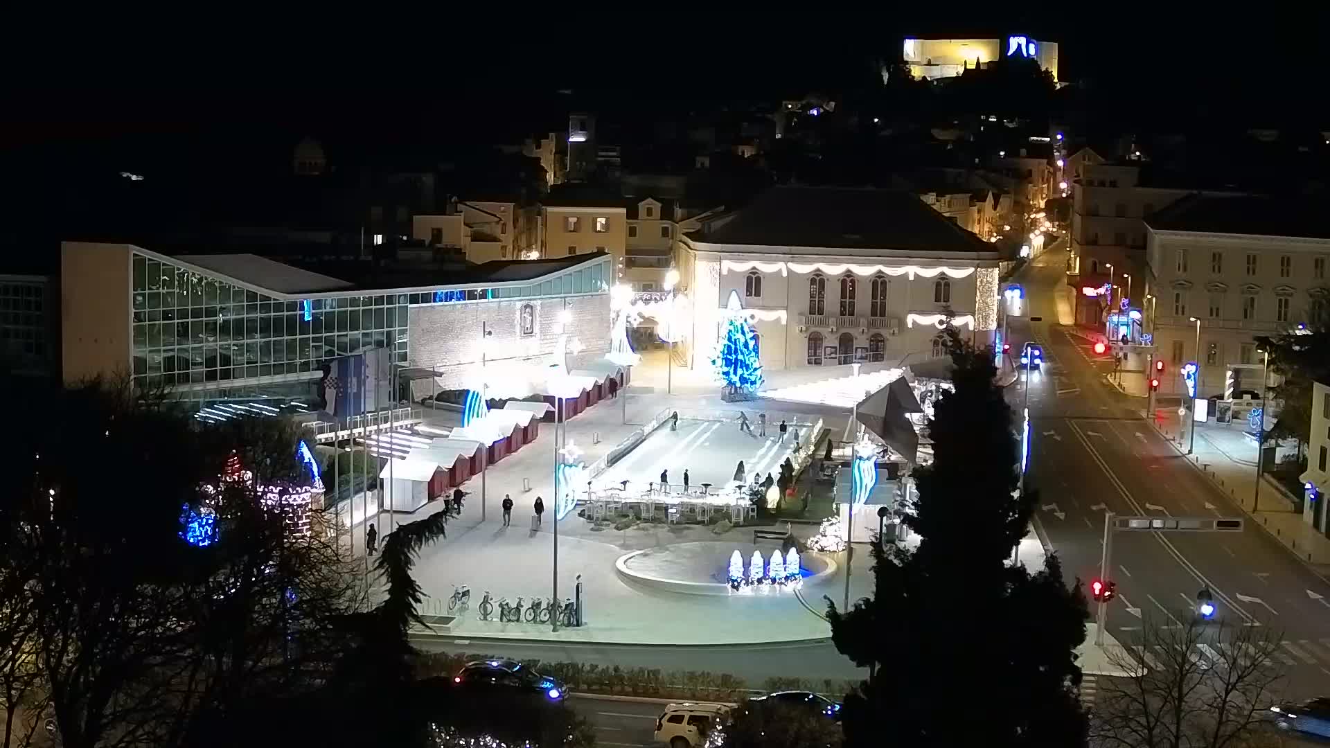 Webcam Šibenik – place Poljana