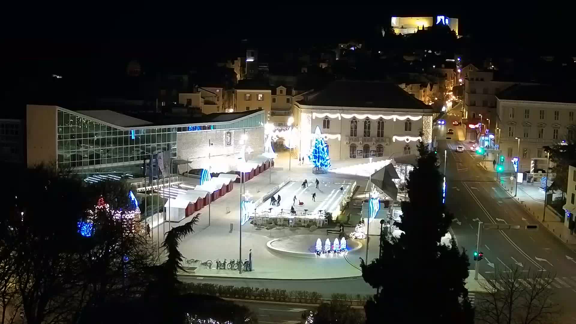 Webcam Šibenik – place Poljana