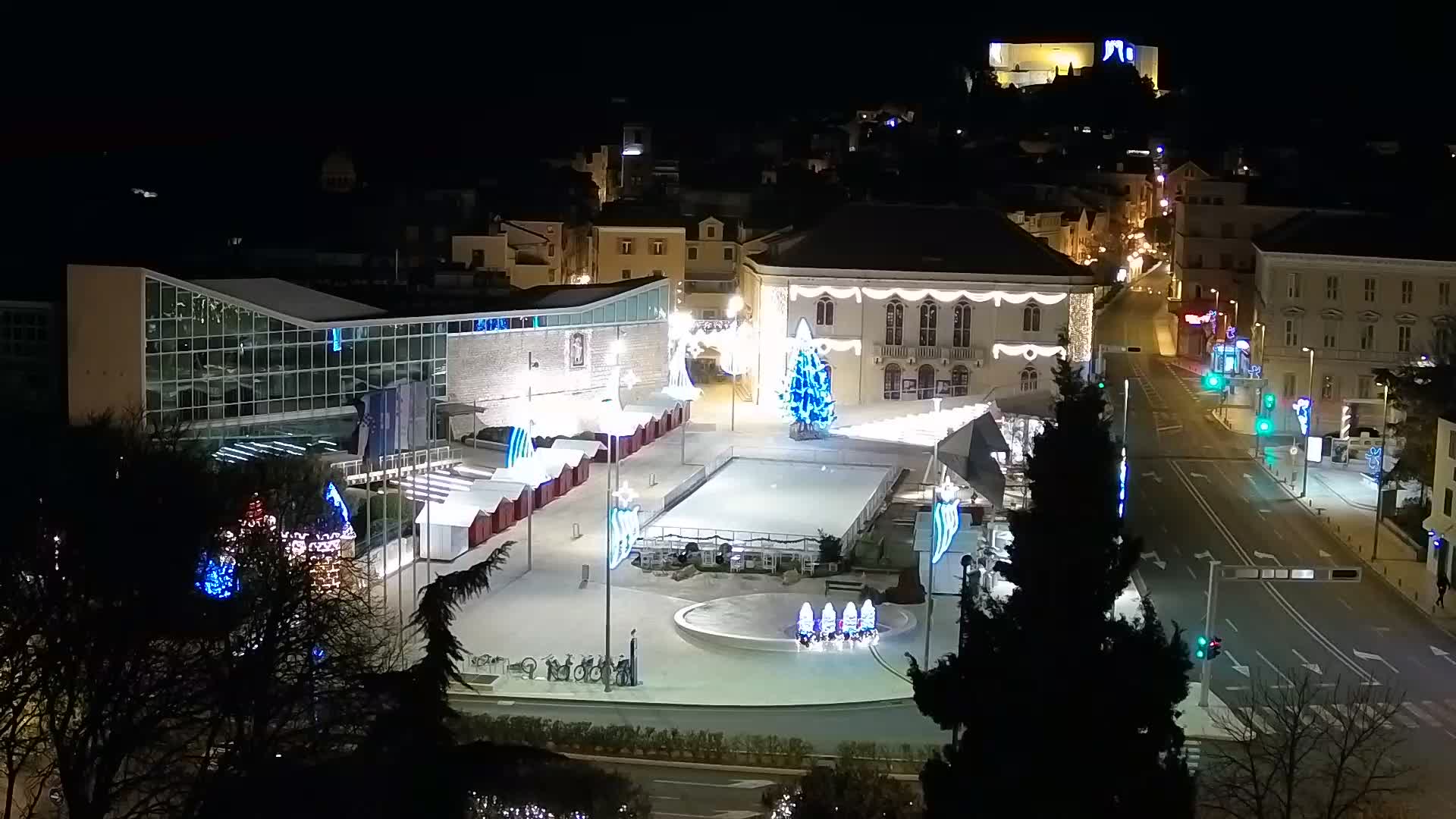 Webcam Šibenik – place Poljana