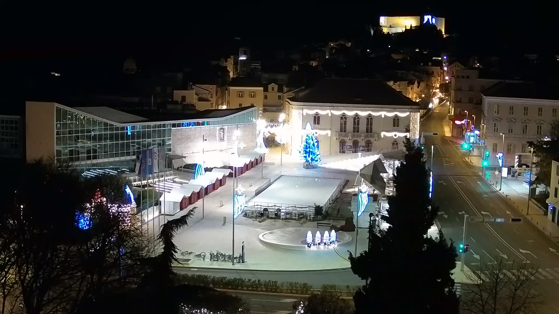 Webcam Šibenik – place Poljana