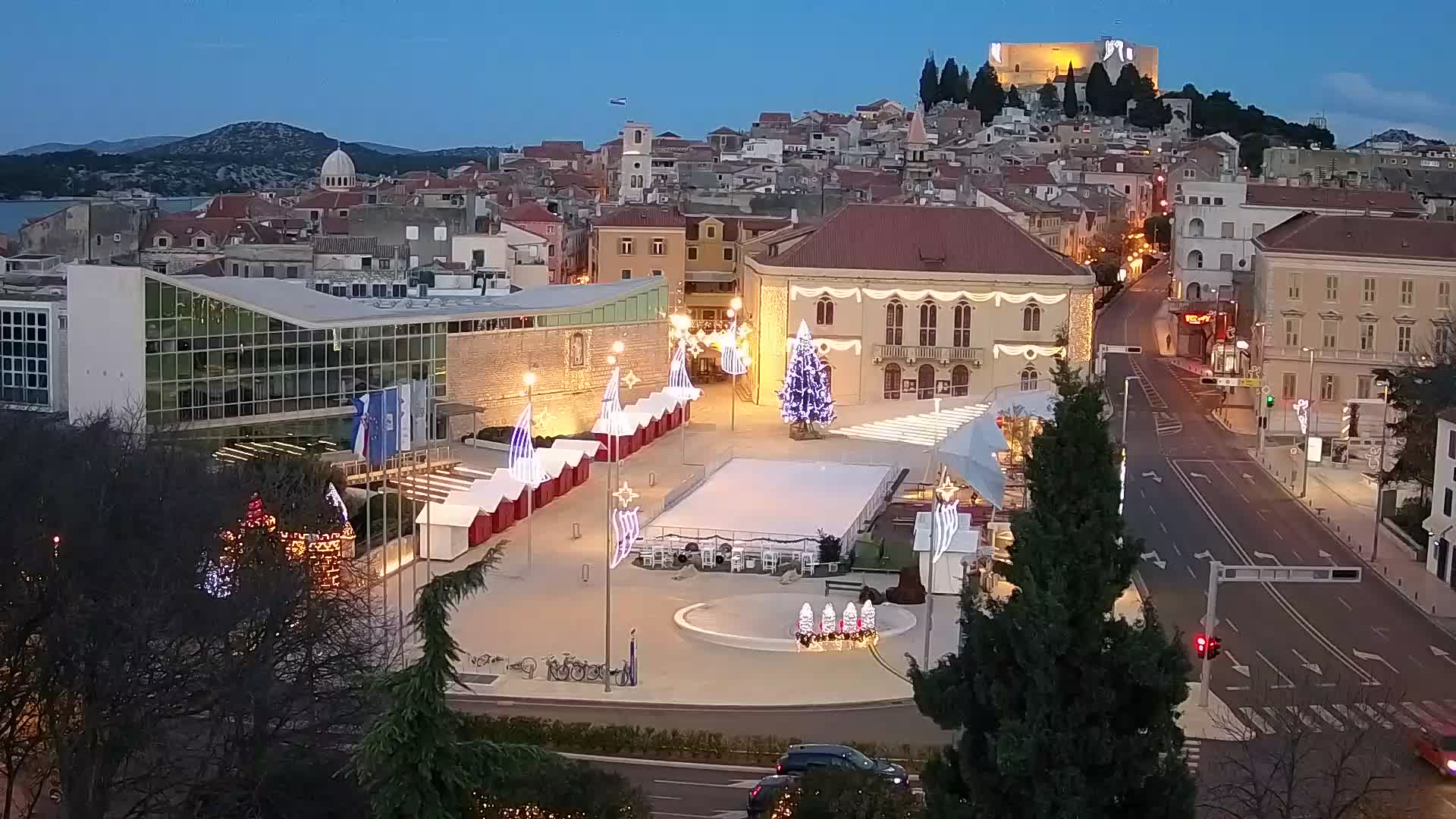 Webcam Šibenik – Poljana Platz