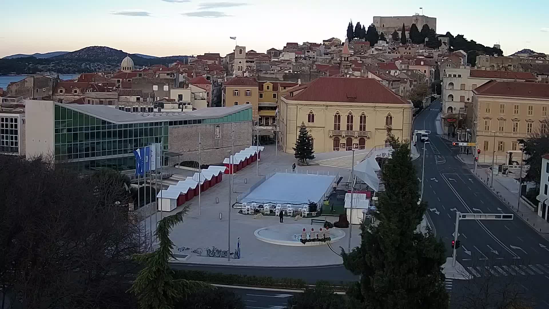 Webcam Šibenik – Poljana Platz