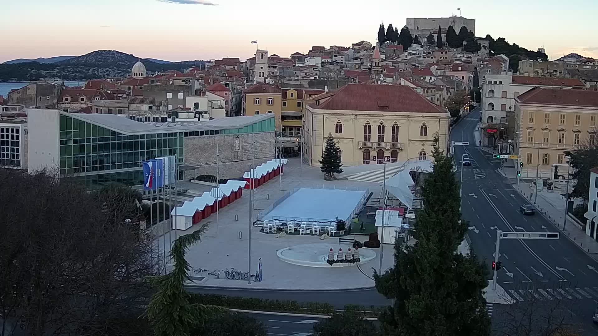 Webcam Šibenik – Poljana Platz