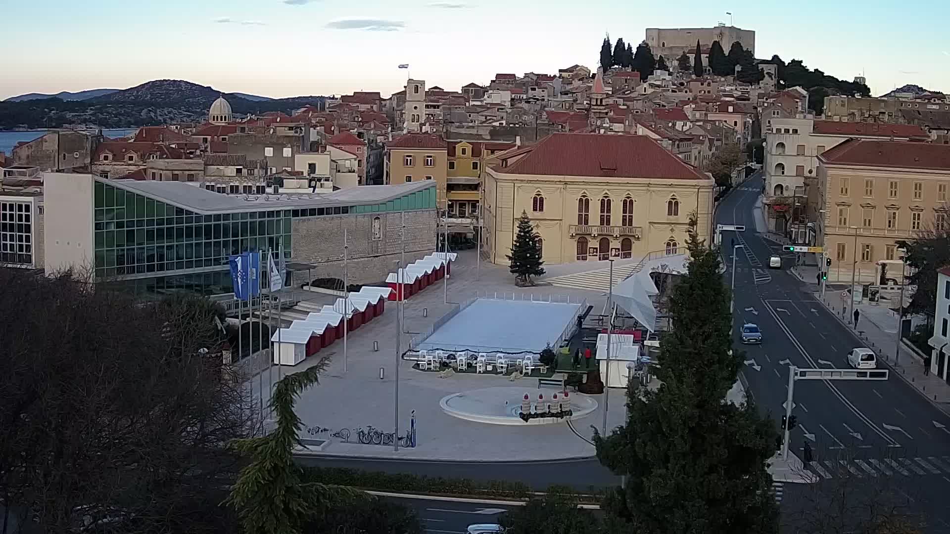 Webcam Šibenik – Poljana square