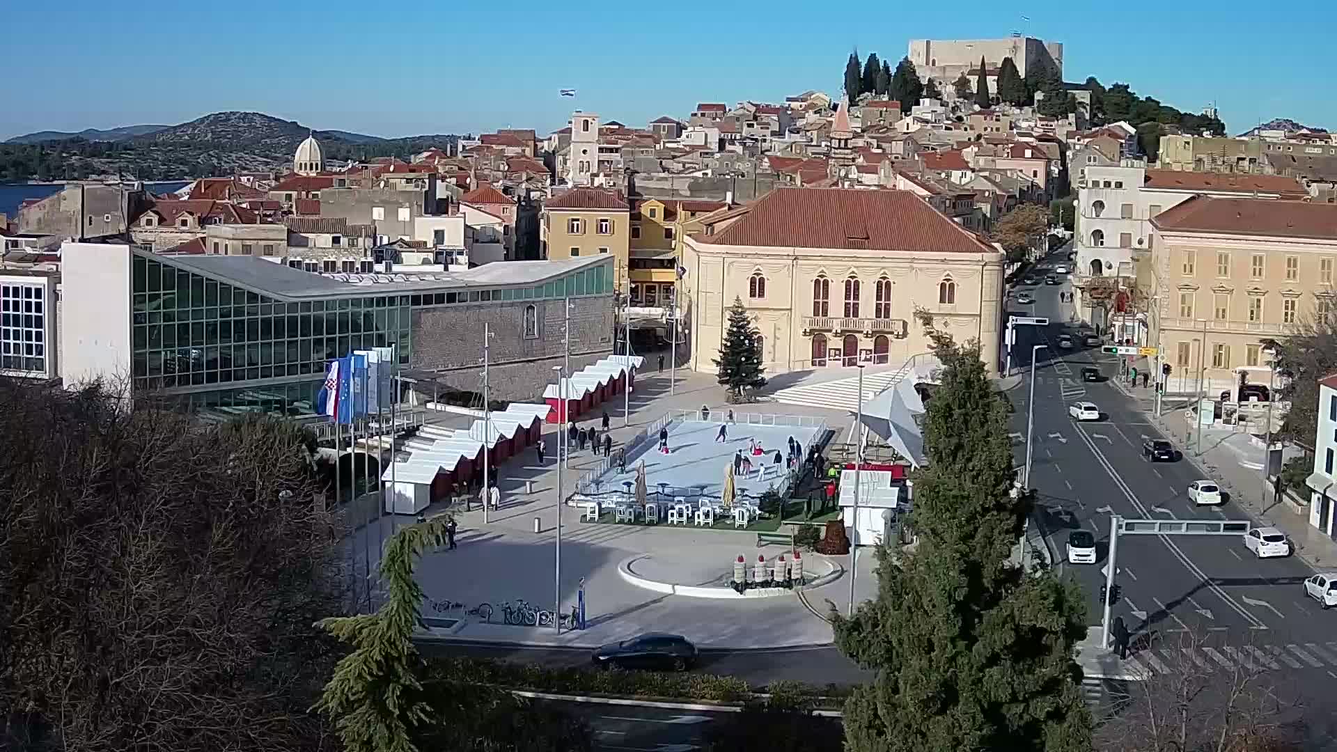 Webcam Šibenik – Poljana square