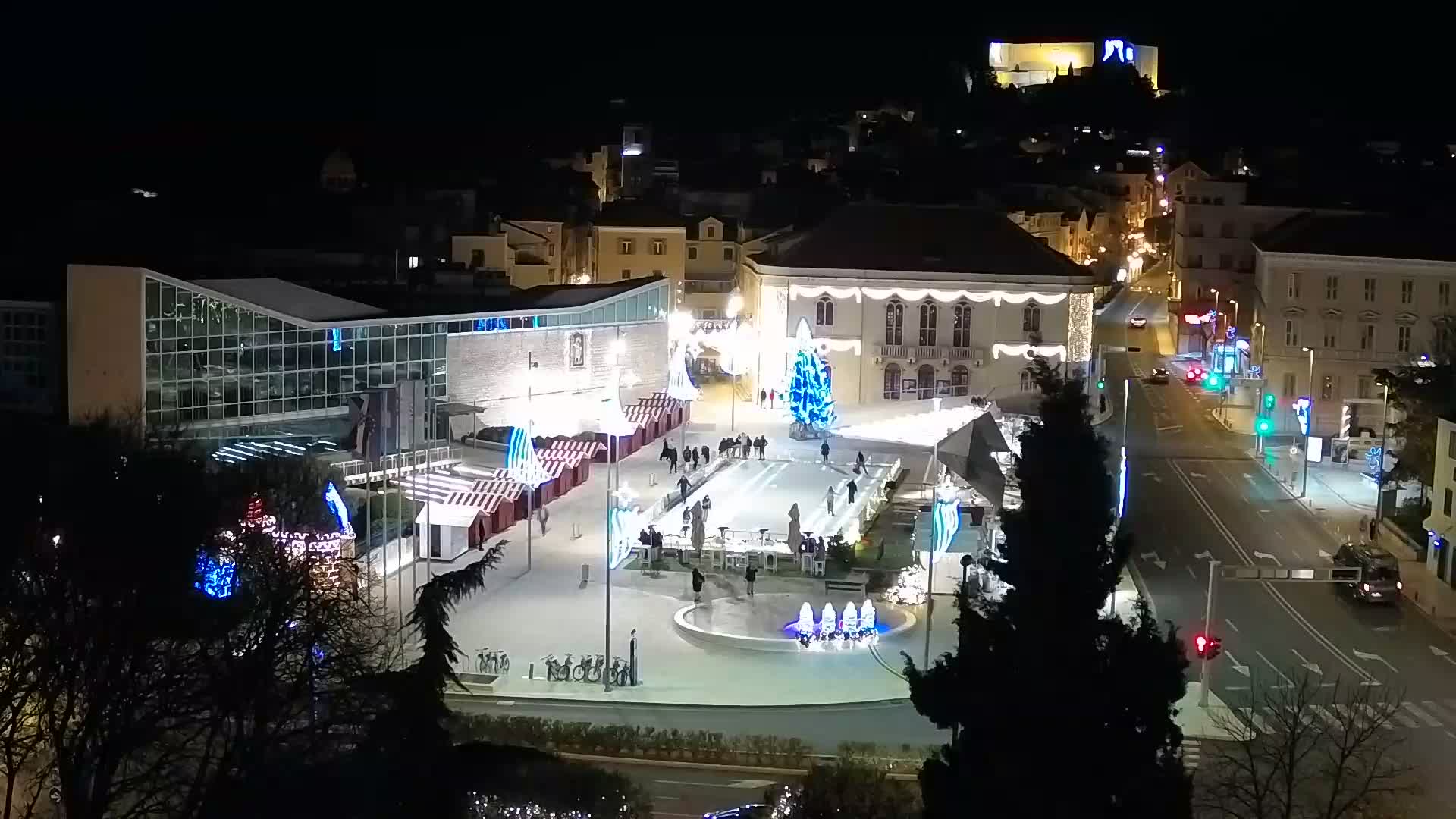 Webcam Šibenik – place Poljana