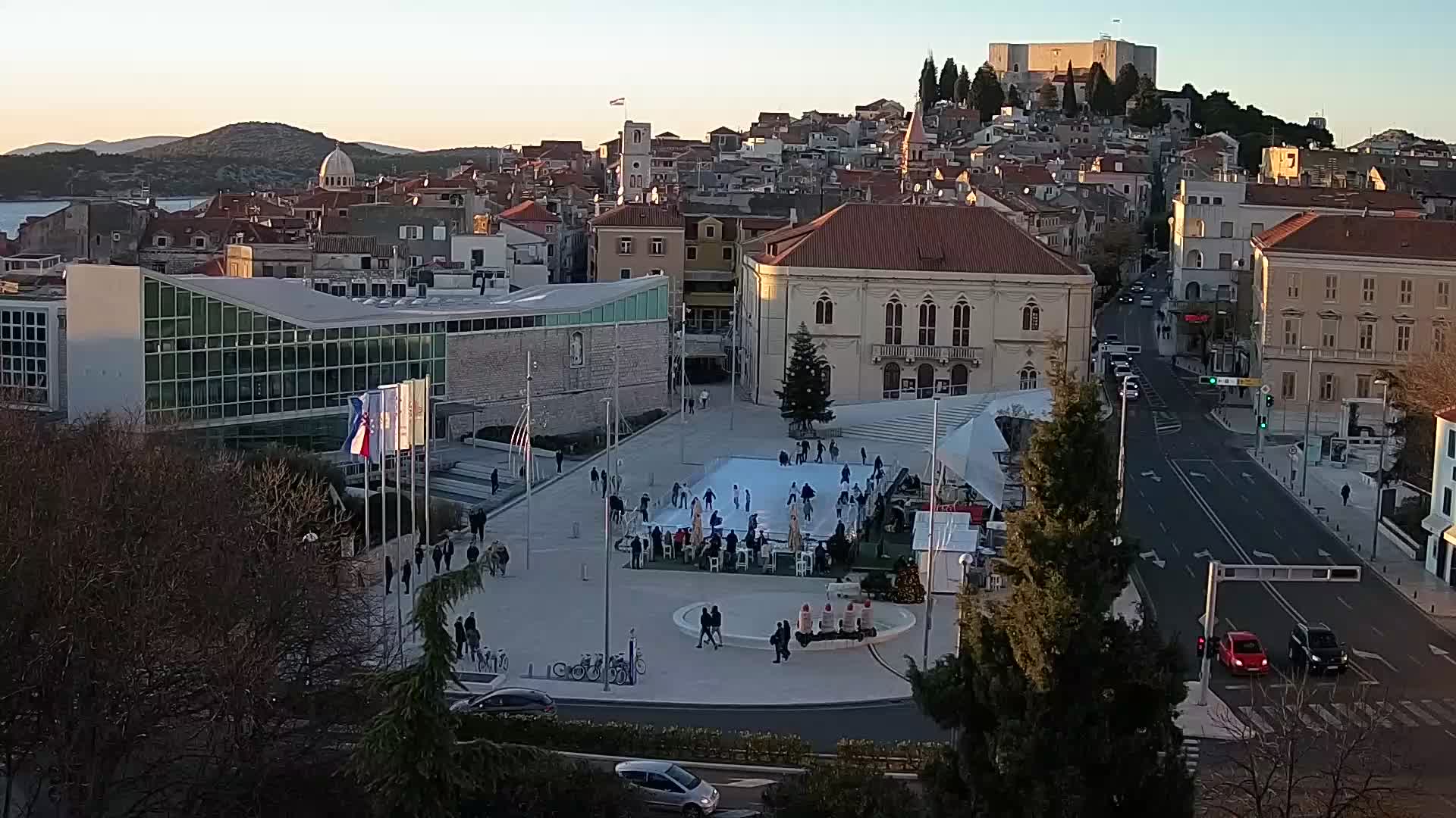 Webcam Šibenik – Poljana square