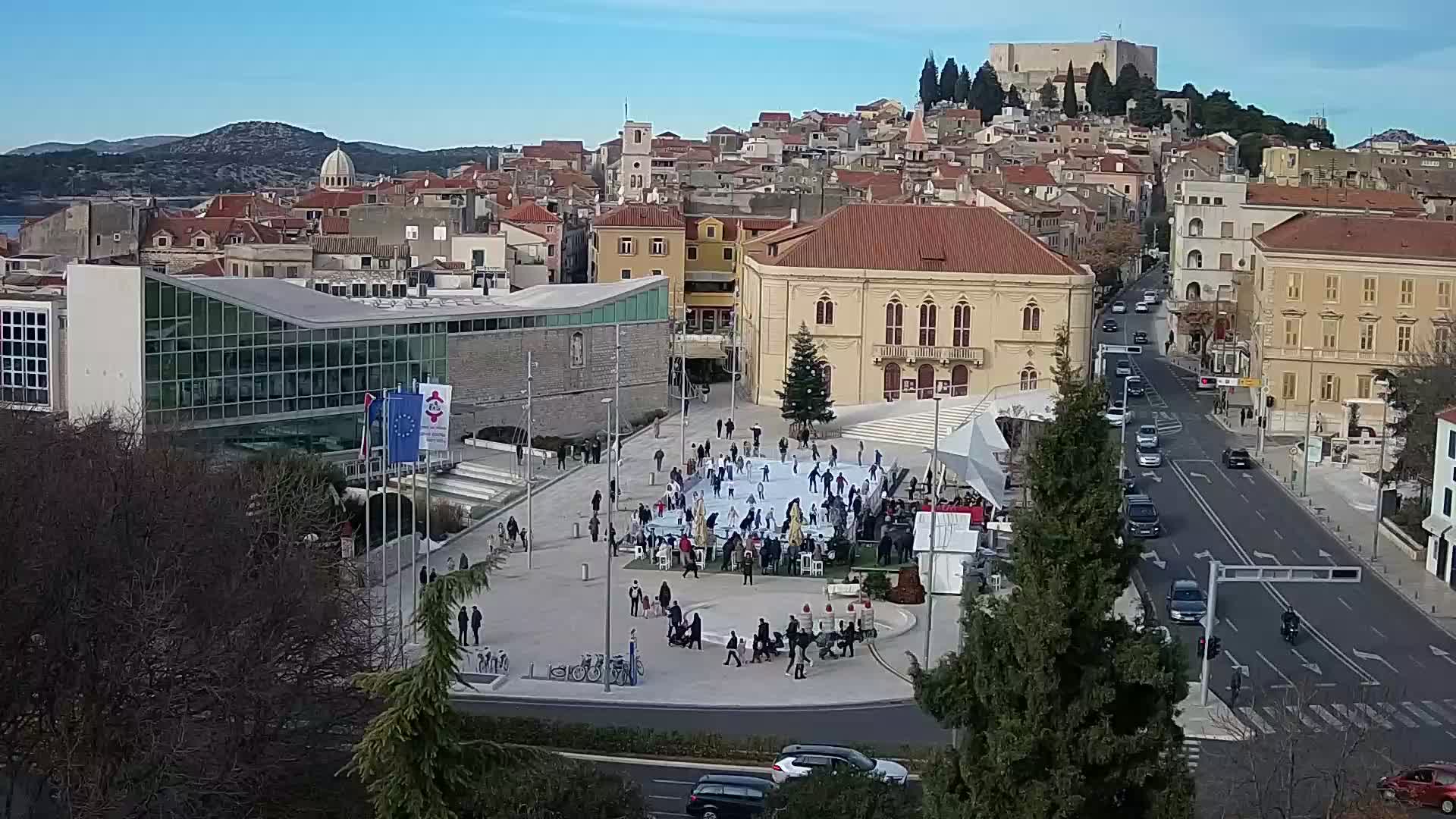 Webcam Šibenik – Poljana square