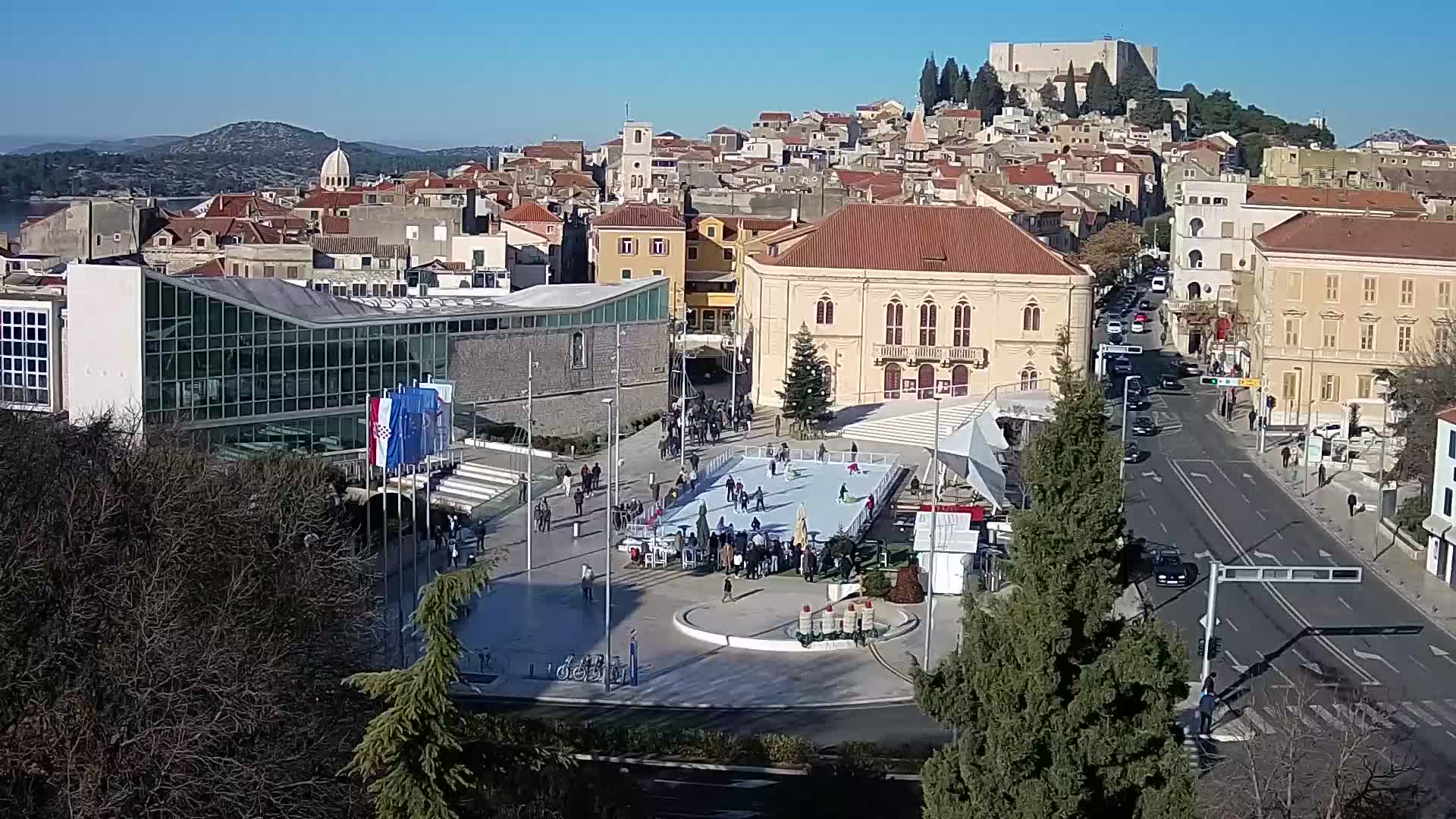 Webcam Šibenik – Poljana square