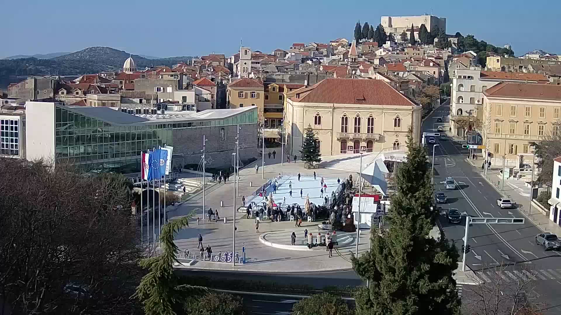 Webcam Šibenik – Poljana square