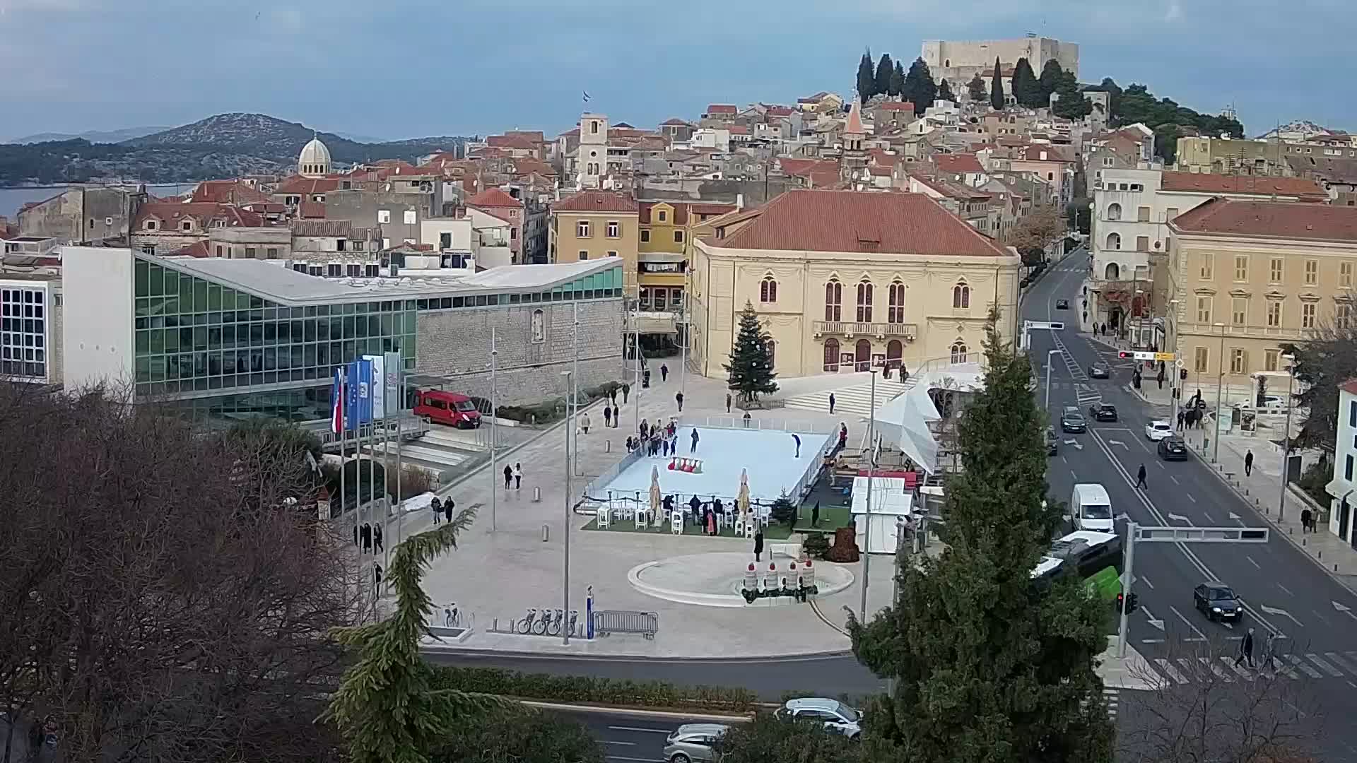 Webcam Šibenik – Poljana square