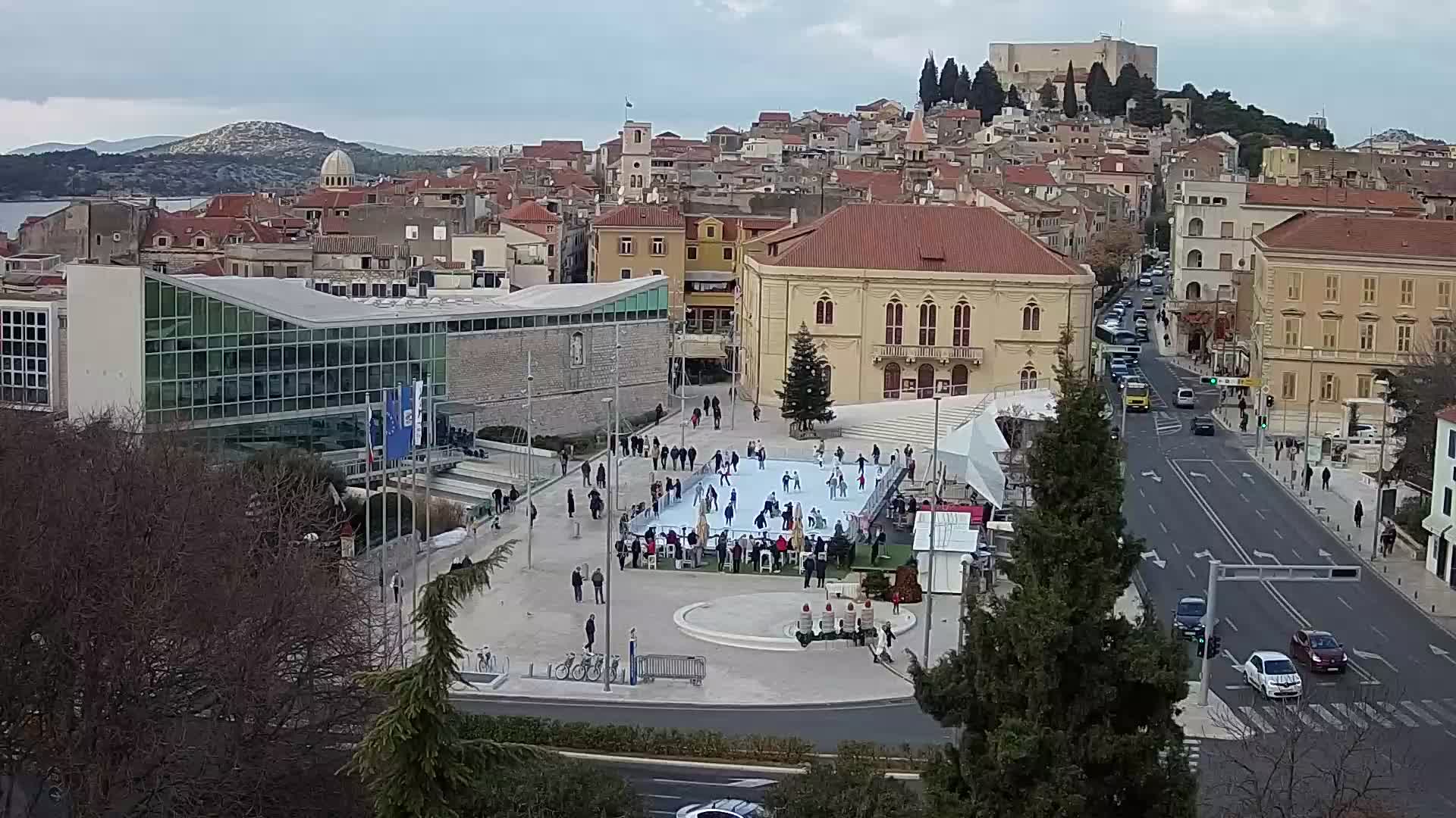 Webcam Šibenik – Poljana square