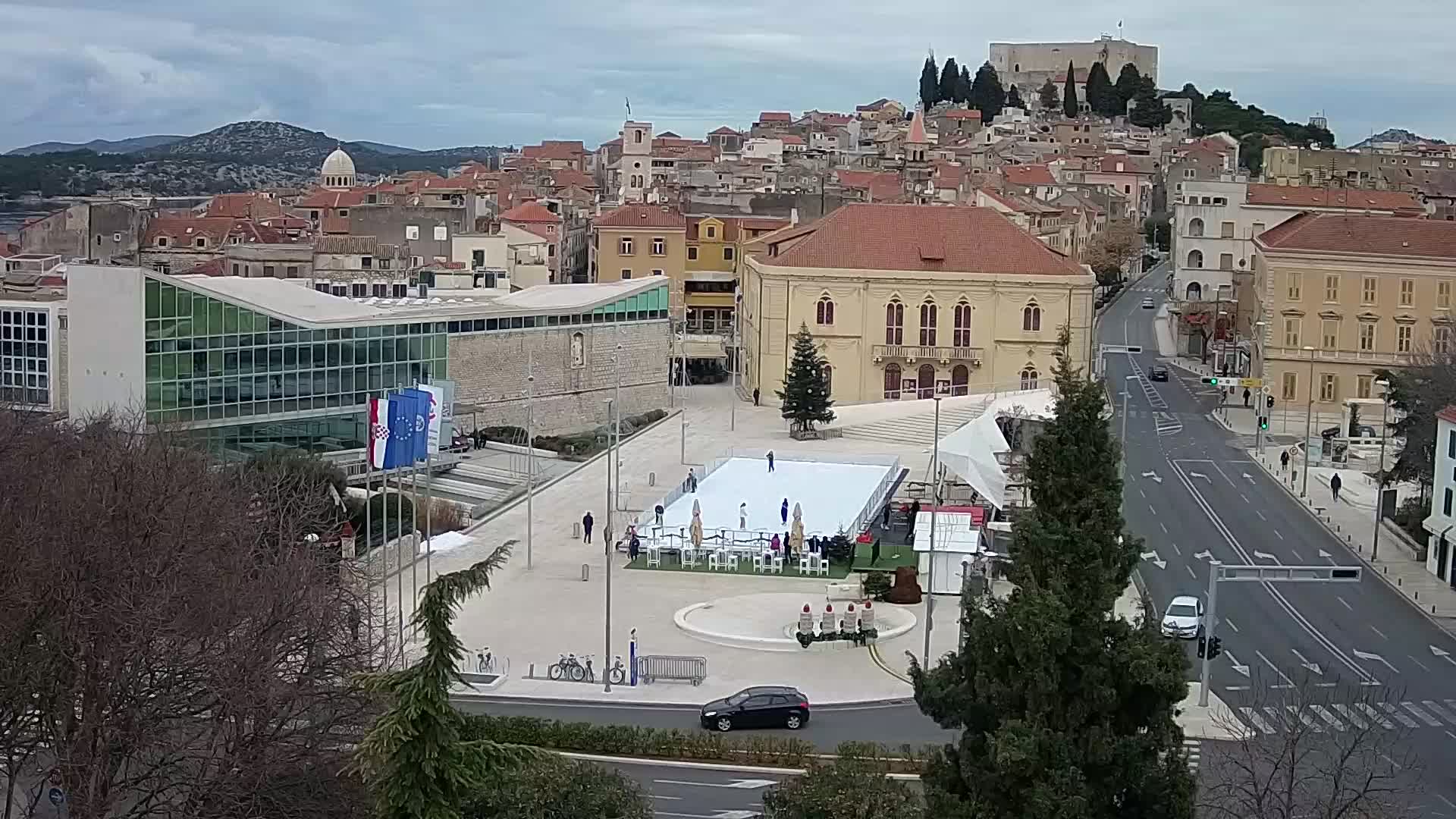 Webcam Šibenik – Poljana Platz