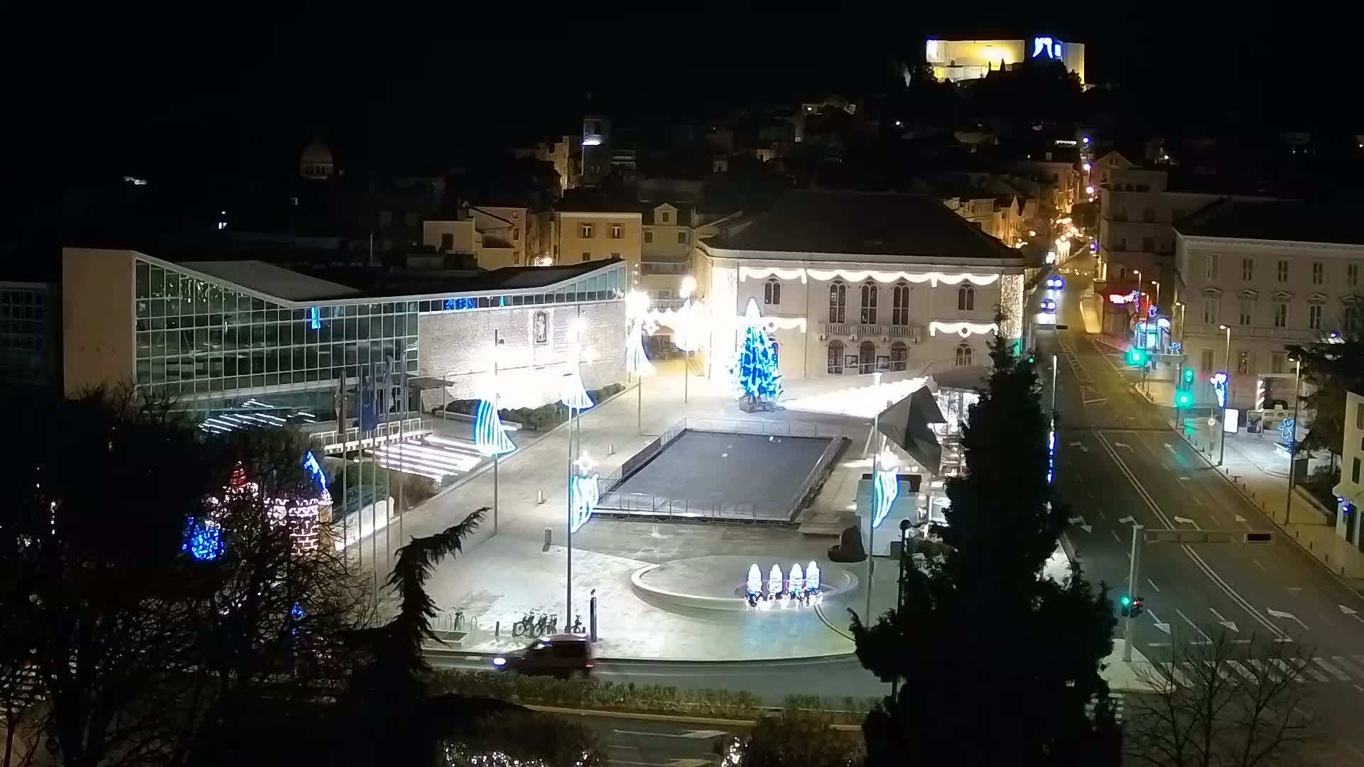 Webcam Šibenik – place Poljana