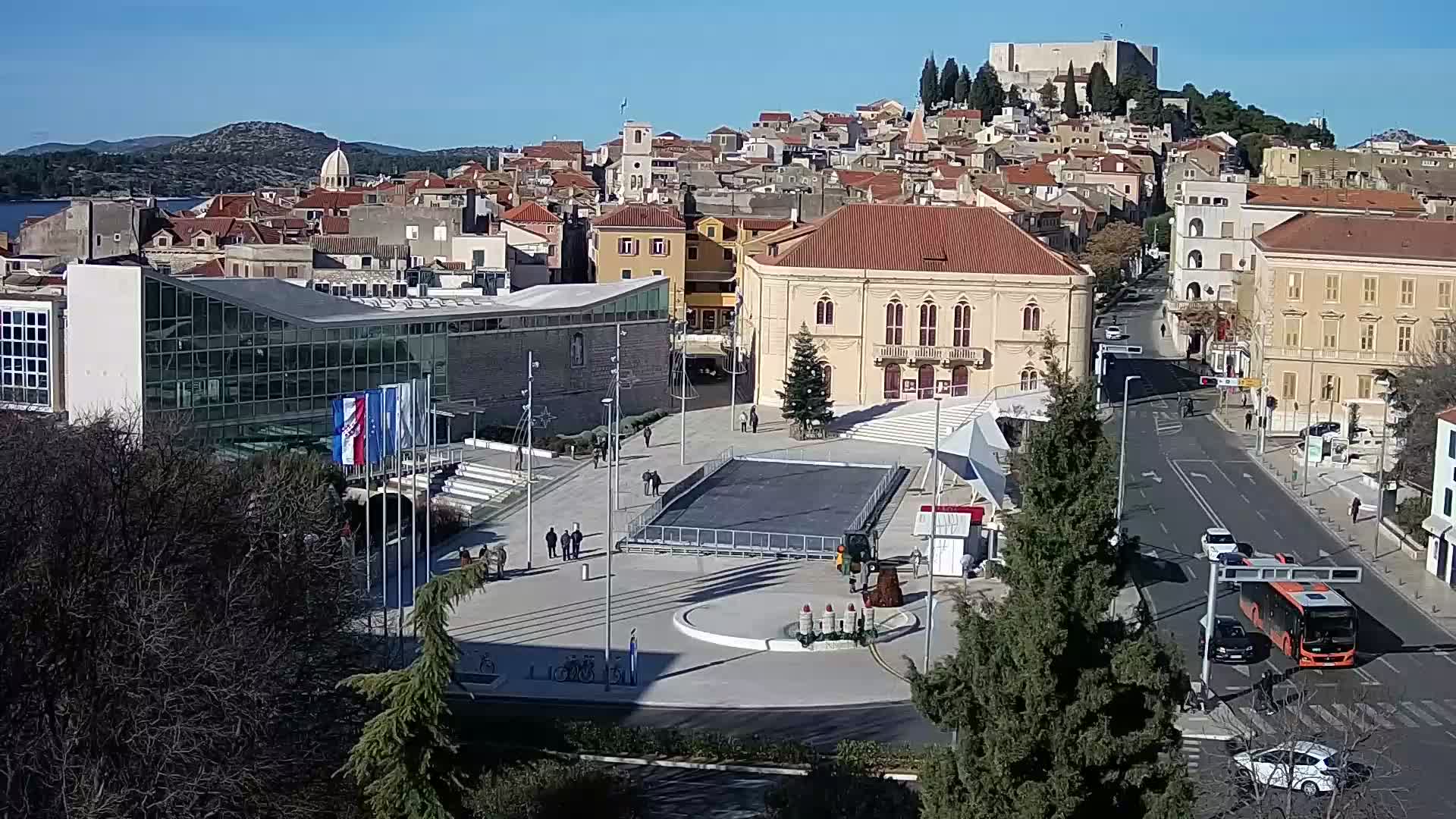 Webcam Šibenik – Poljana square