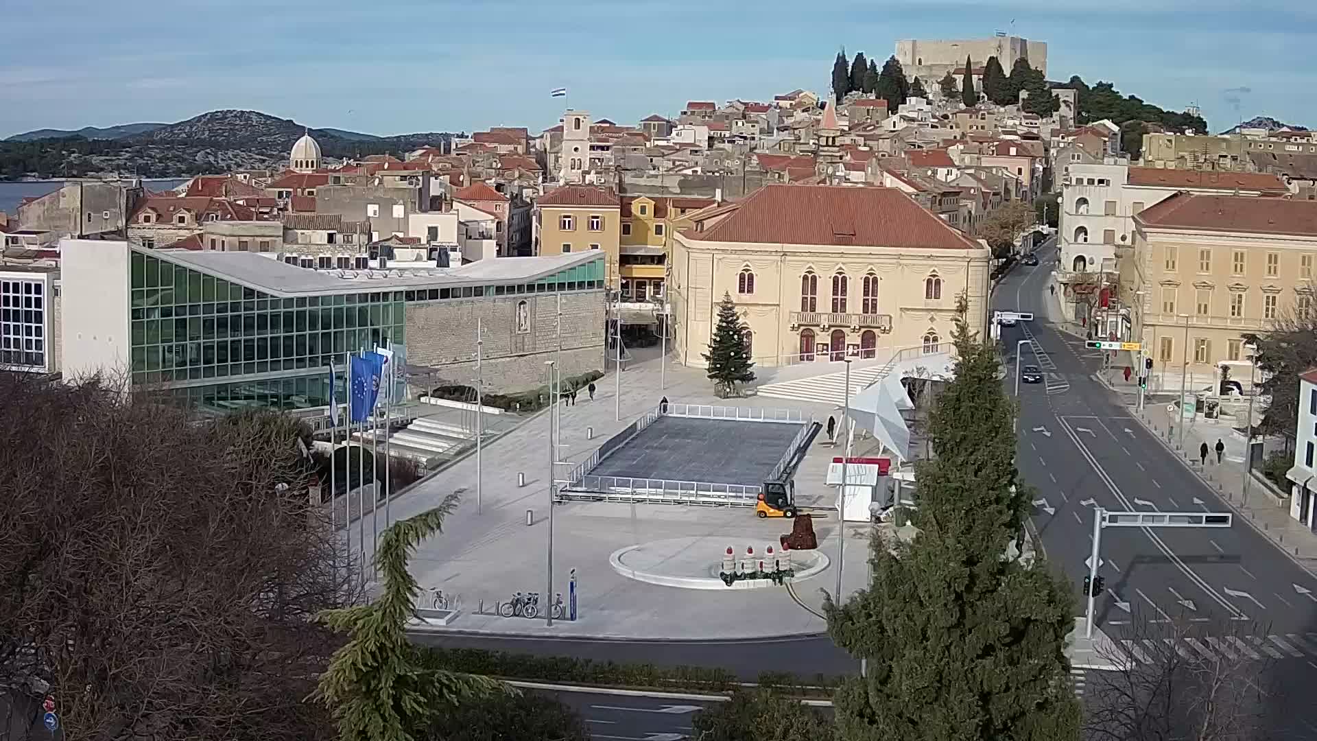 Webcam Šibenik – Poljana square