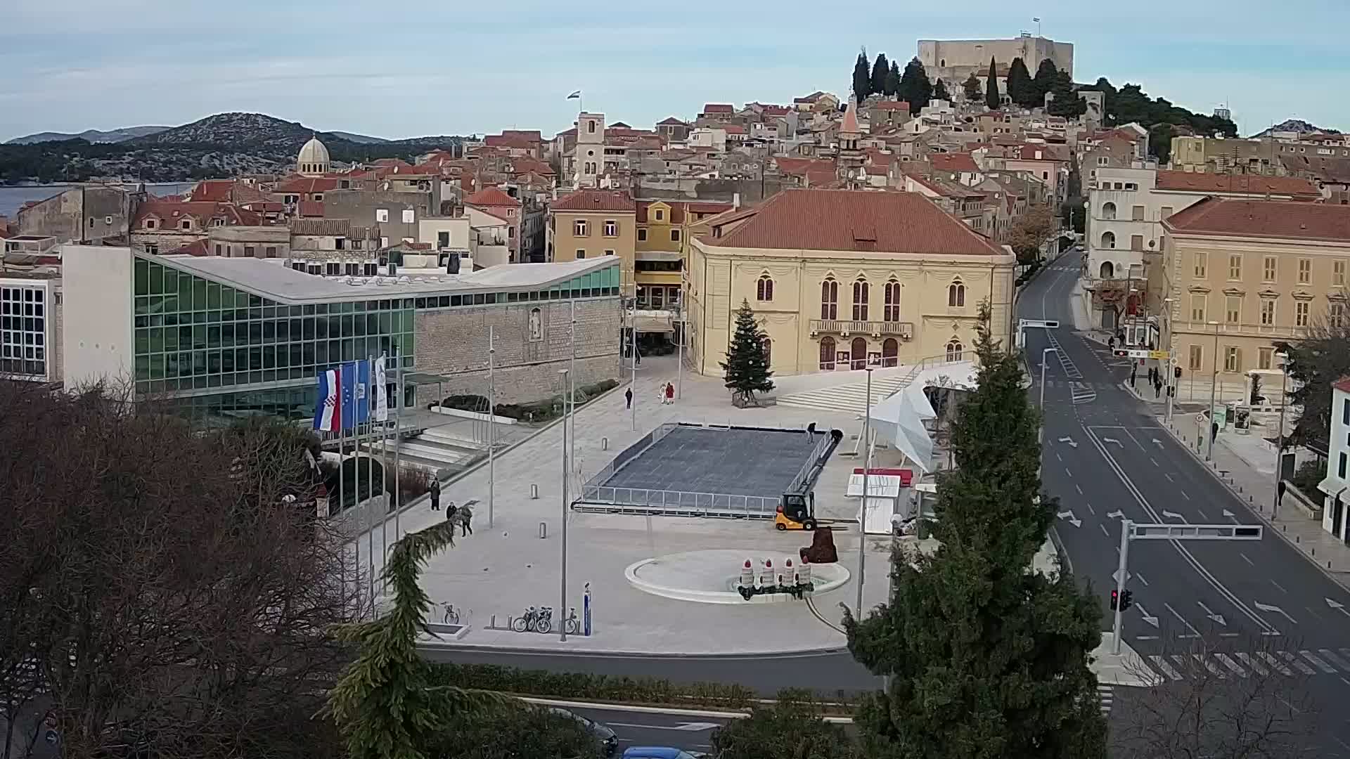 Webcam Šibenik – Poljana square