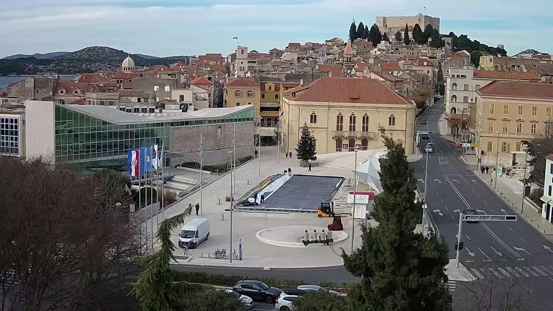 Webcam Šibenik – Poljana square