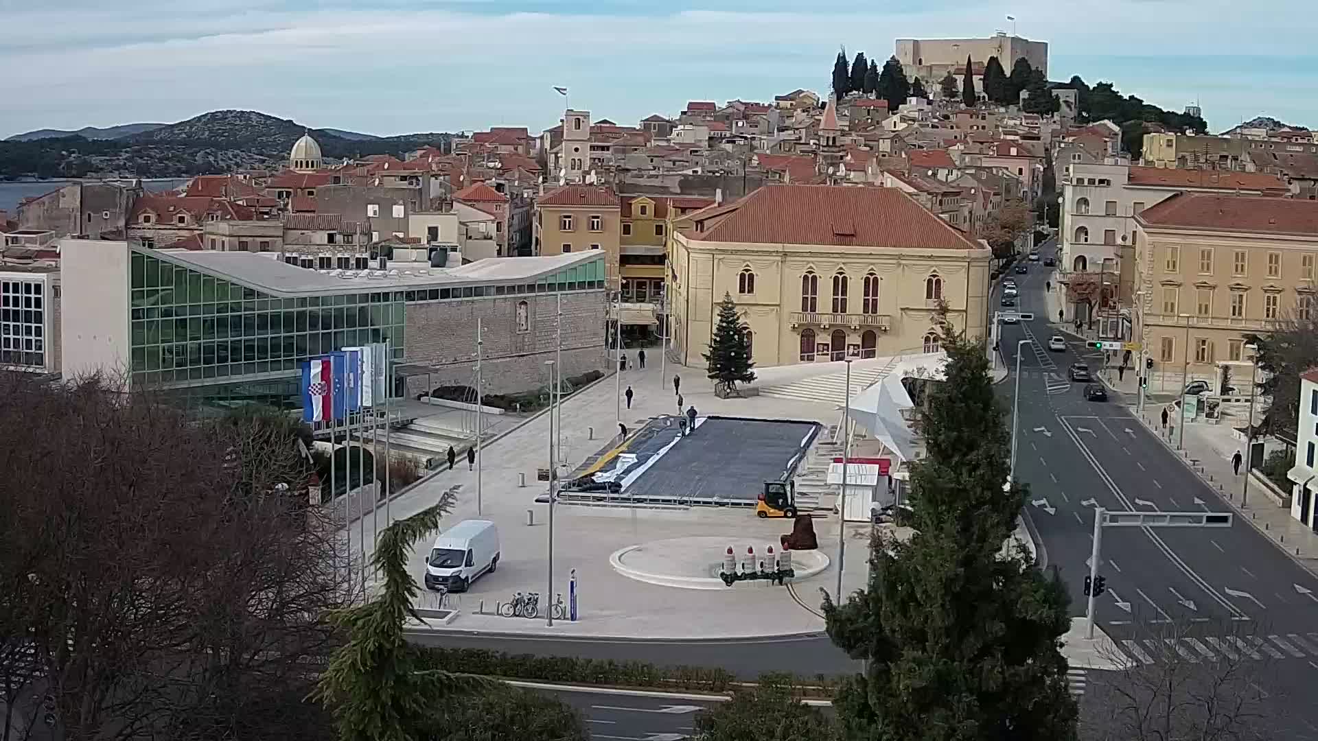 Webcam Šibenik – Poljana square