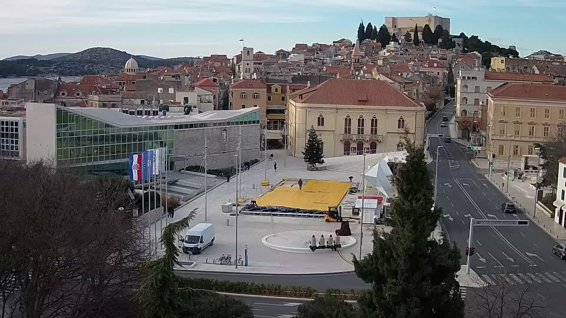 Webcam Šibenik – Poljana square