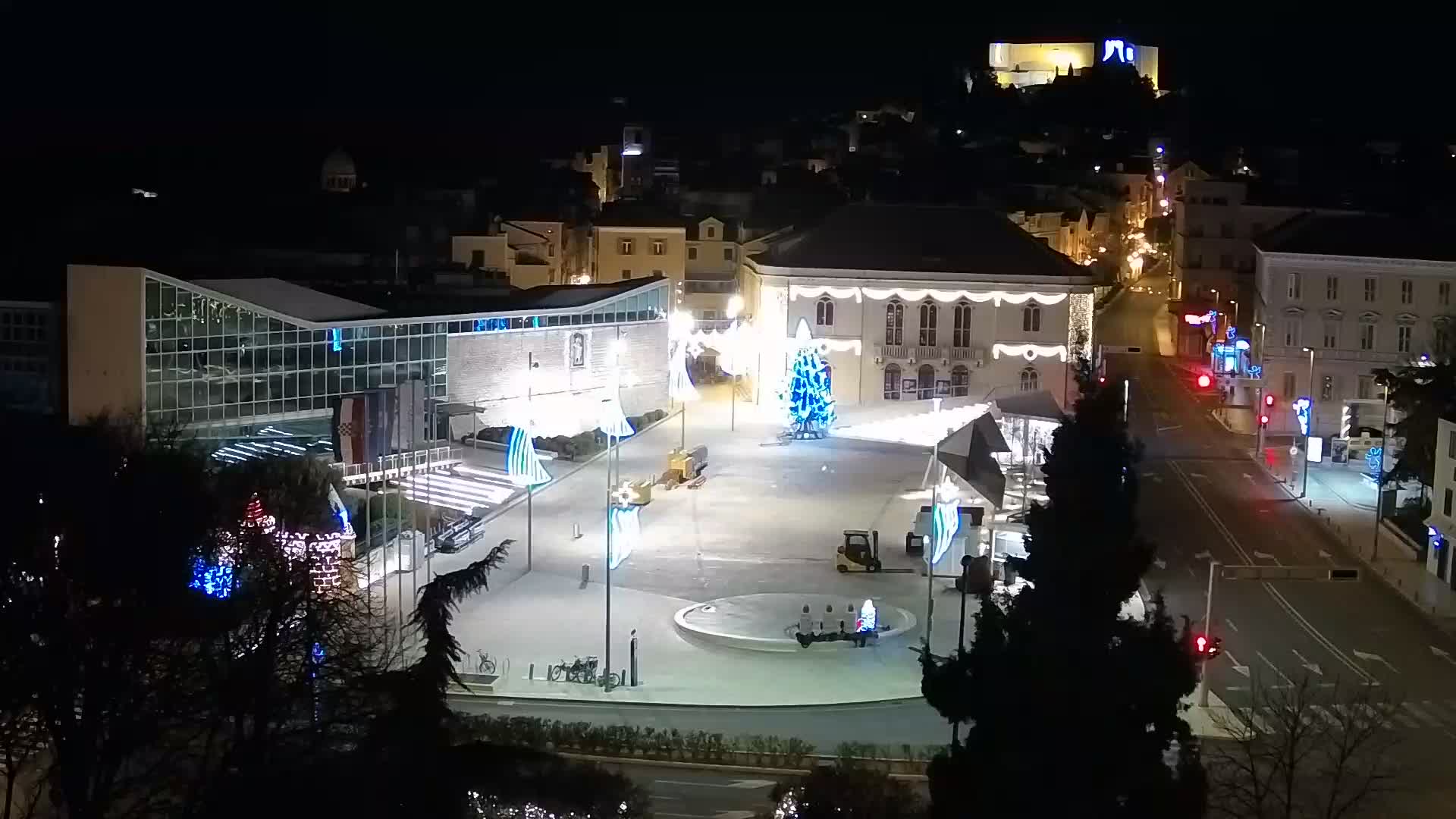 Webcam Šibenik – place Poljana