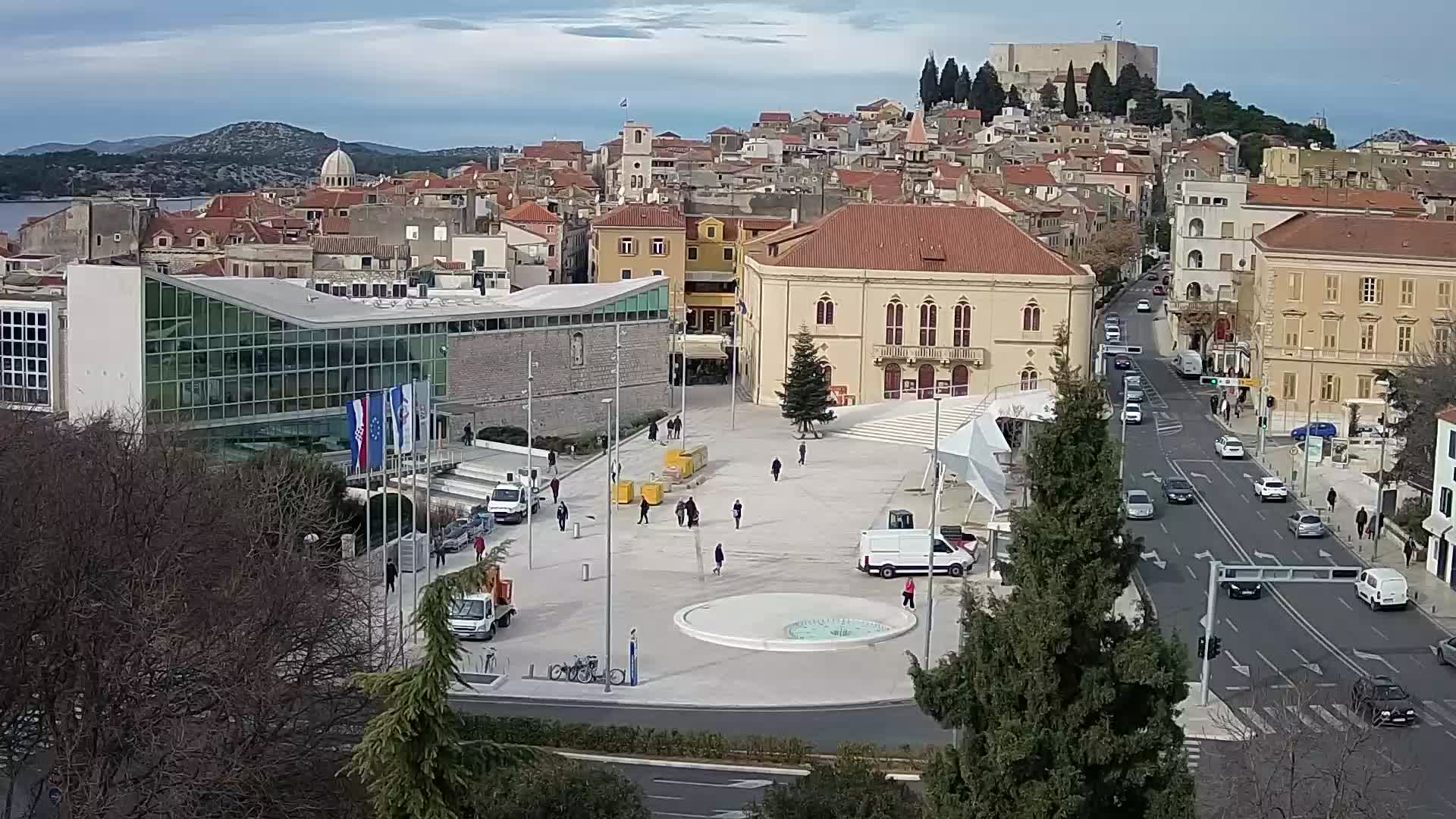 Webcam Šibenik – Poljana square