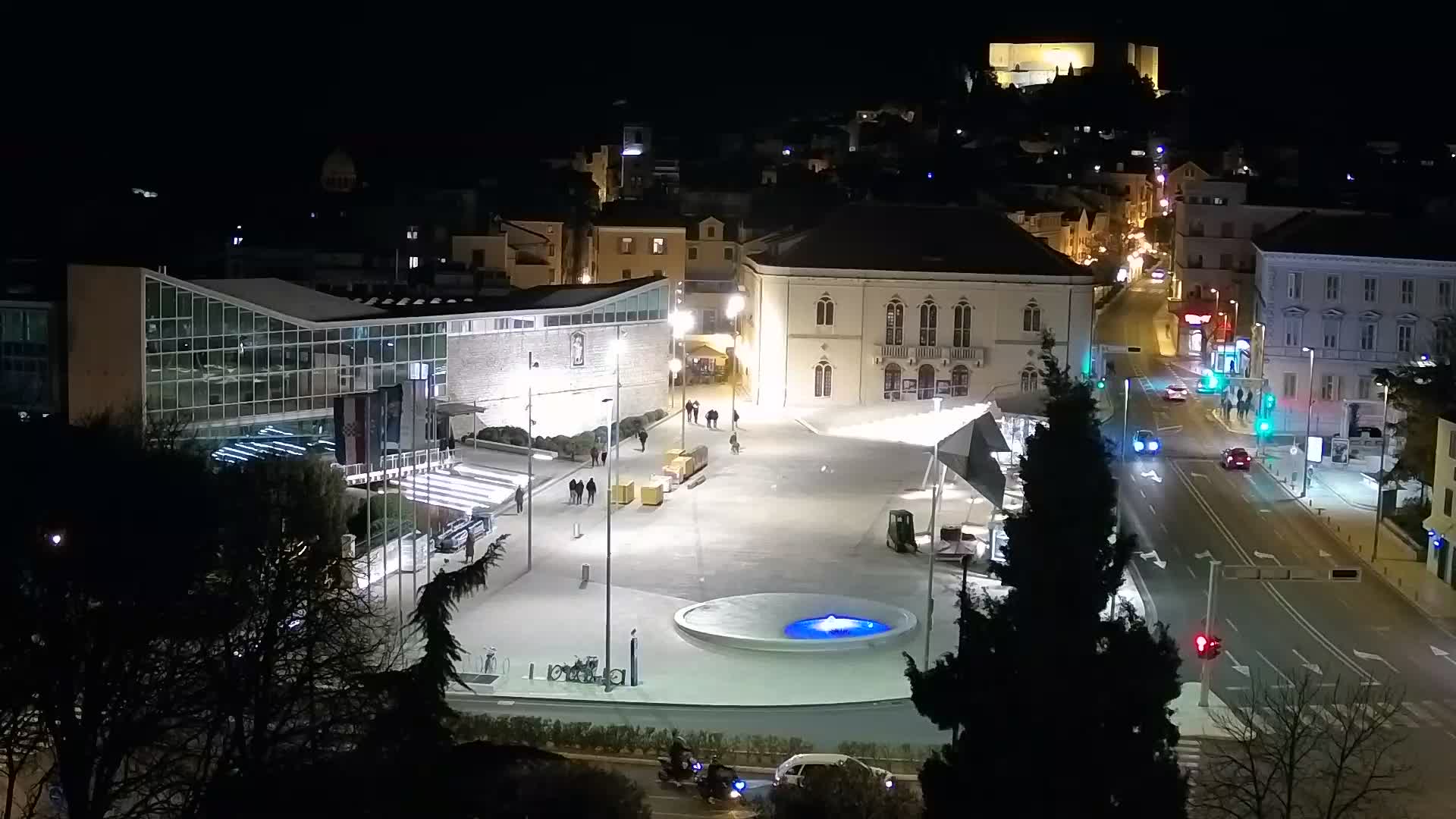 Webcam Šibenik – place Poljana