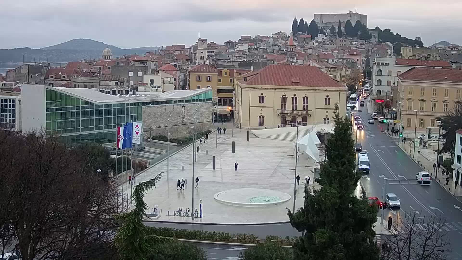 Webcam Šibenik – plaza Poljana