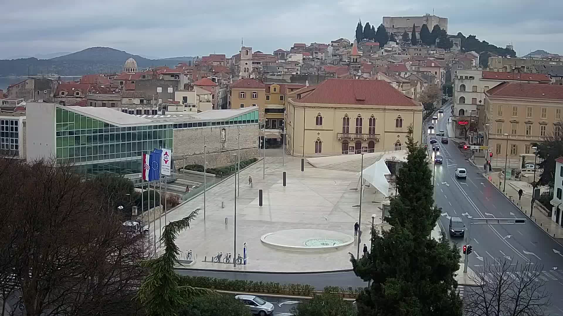 Webcam Šibenik – place Poljana