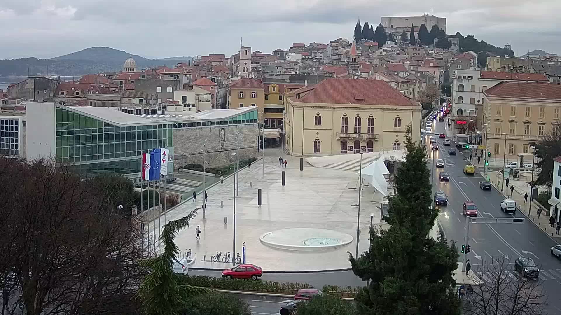 Webcam Šibenik – plaza Poljana