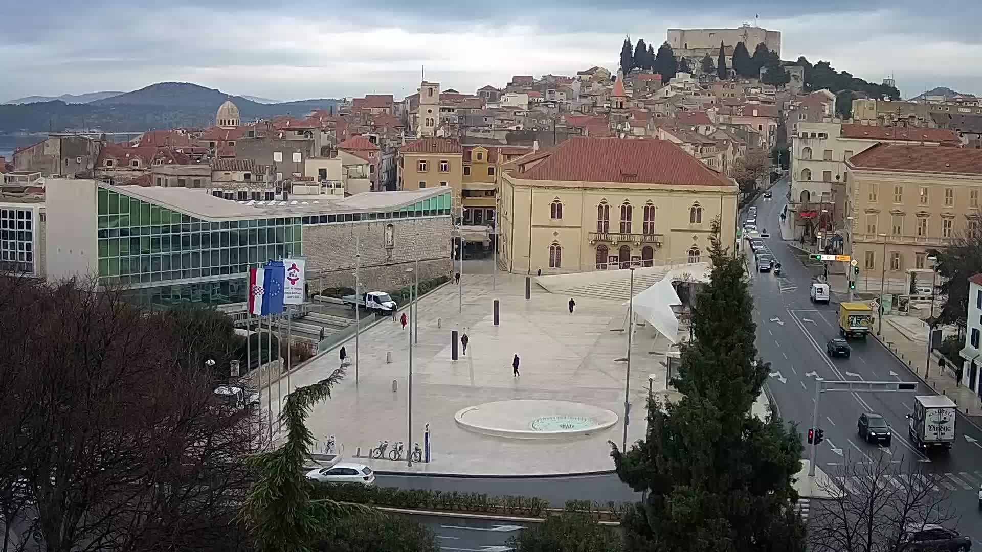 Webcam Šibenik – plaza Poljana