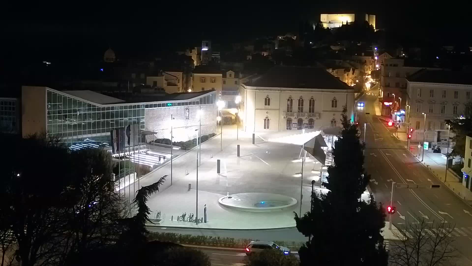 Webcam Šibenik – place Poljana