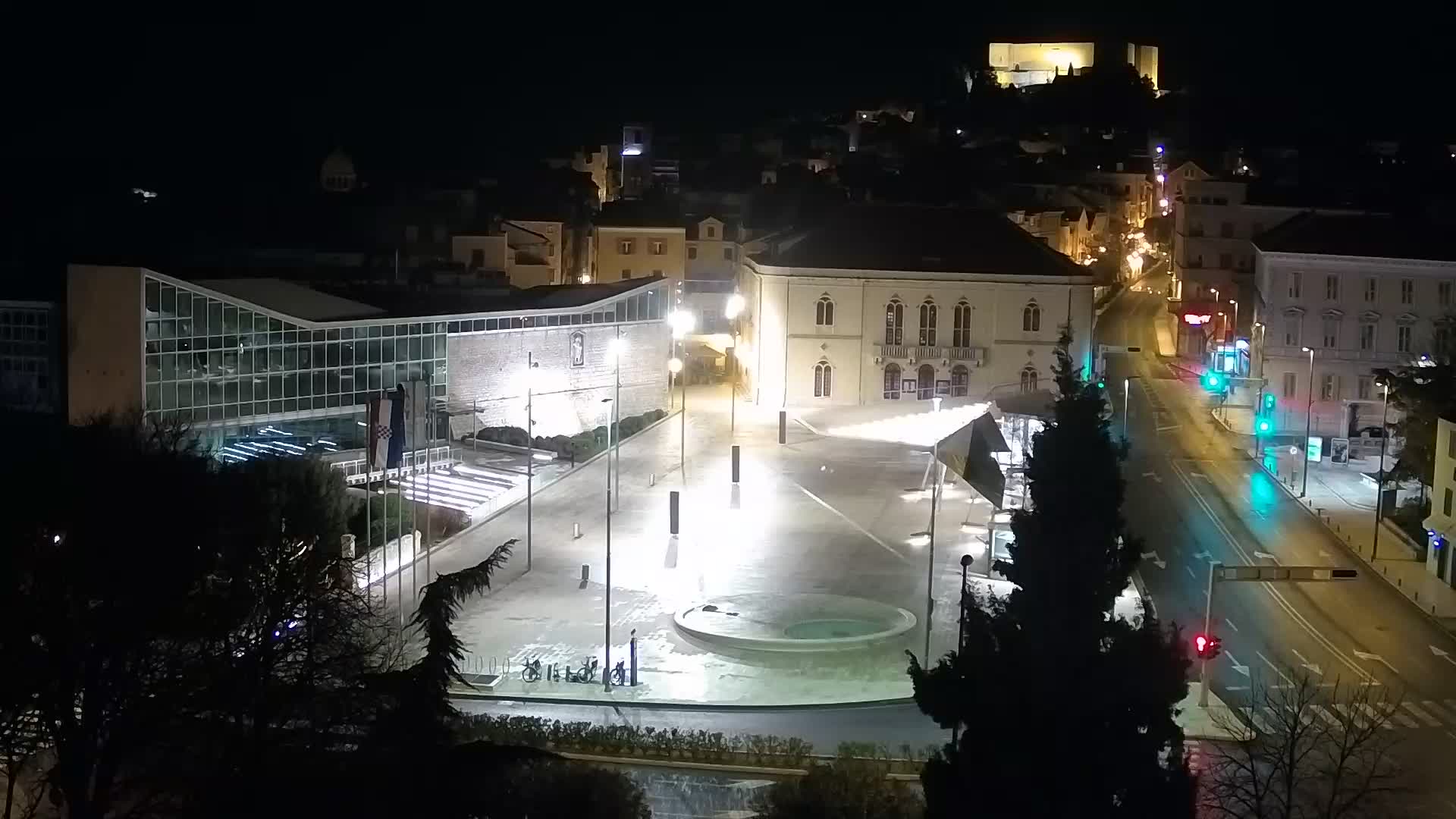 Webcam Šibenik – place Poljana