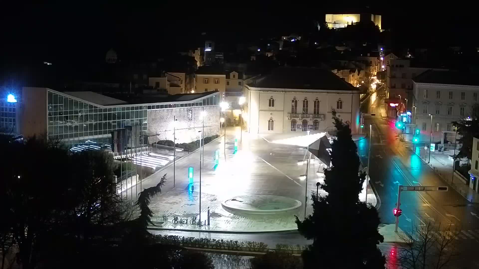 Webcam Šibenik – place Poljana