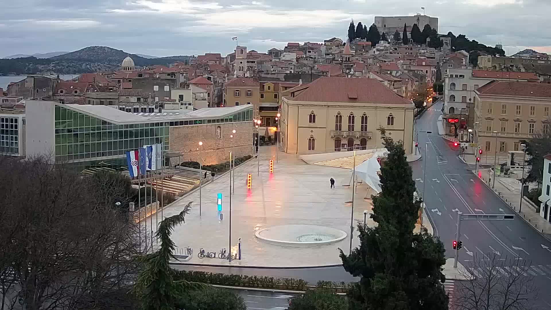 Webcam Šibenik – place Poljana