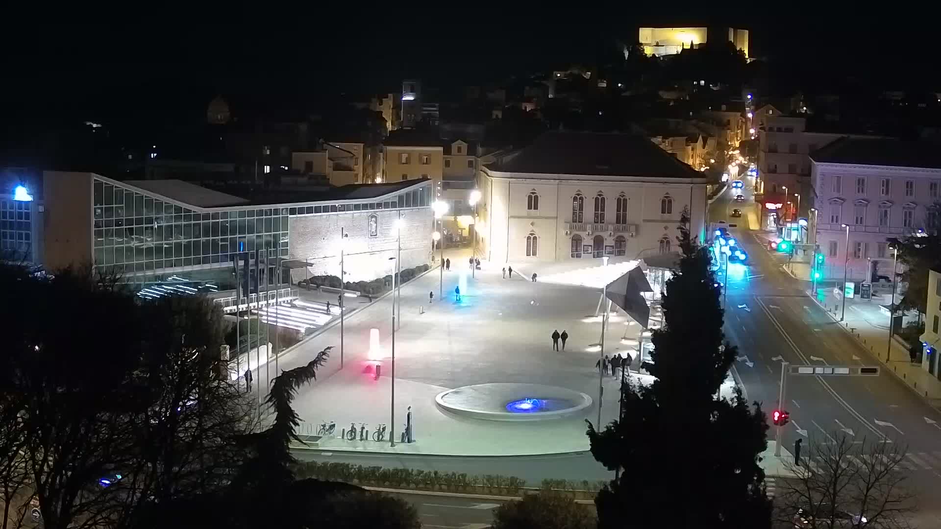 Webcam Šibenik – place Poljana