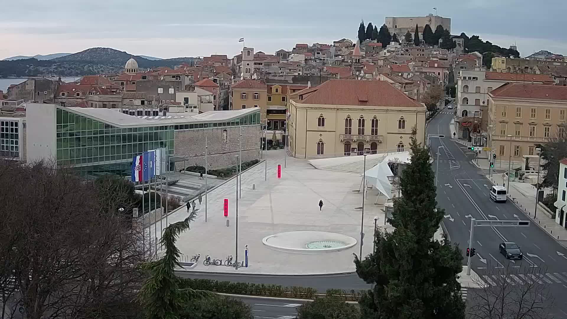 Webcam Šibenik – place Poljana