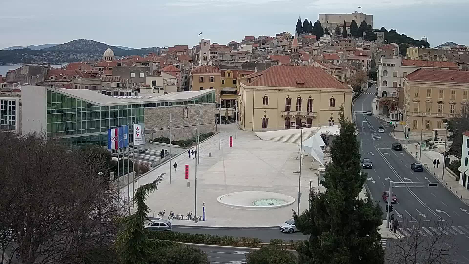 Webcam Šibenik – place Poljana