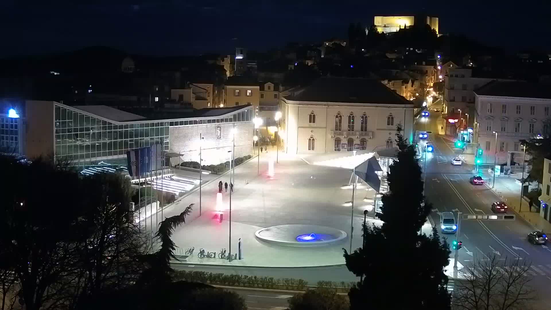 Webcam Šibenik – place Poljana