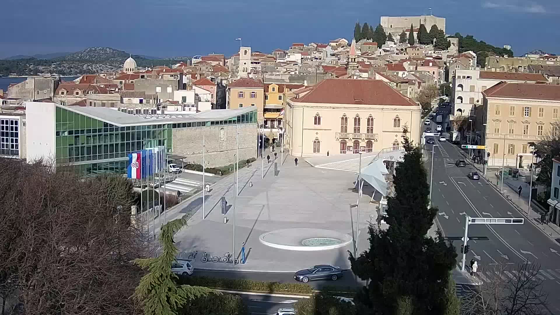 Webcam Šibenik – Poljana square